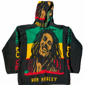 bob marley sweater jacket