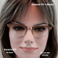 Art Craft - Cat Eye - True Antique Eyeglasses Case