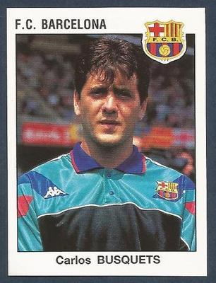 PANINI FUTBOL 93-94 SPANISH -#073-F.C.BARCELONA-CARLOS BUSQUETS