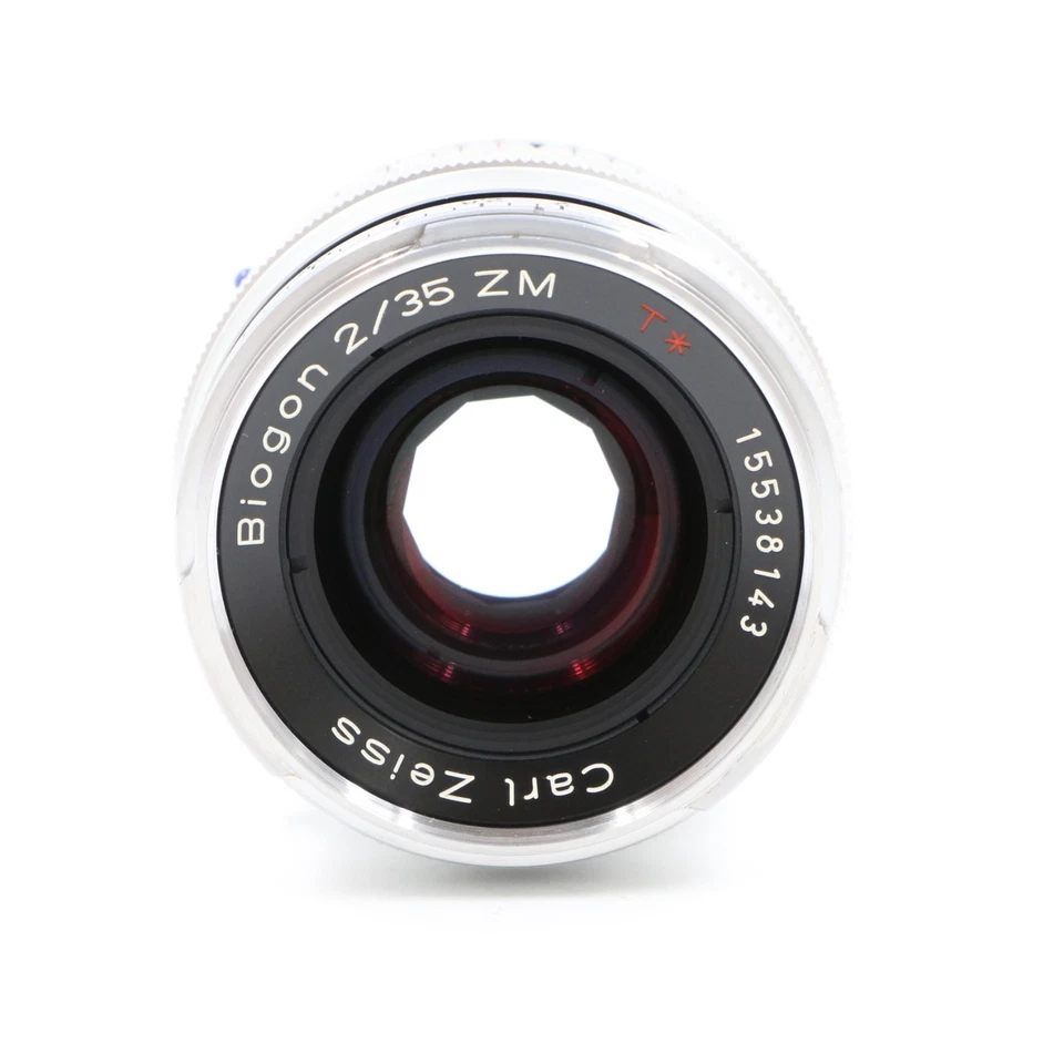 Carl Zeiss C Biogon T* 35mm f/2 ZM Silver for Leica M Lens [Top Mint] - Image 3 of 4