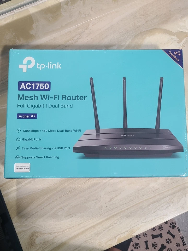 TP-Link Archer AC1750 WiFi Router - Dualband Gigabit, Qualcomm works with Alexa - Image 4 of 4