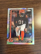 2025 Topps Chrome Football Trey Hendrickson #65 Refractor Cincinnati Bengals