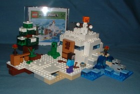 MINECRAFT, THE SNOW HIDEOUT SET 21120 - LEGO - 2015 - USED