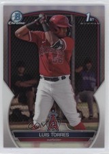 2023 Bowman Chrome Prospects Refractor 261/499 Luis Torres #BCP-155 y6z