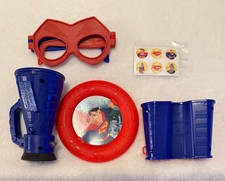 McDonald's Happy Meal Toys 2018 JUSTICE LEAGUE ACTION Lot of 4 1 5 7 8