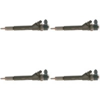4X Bosch EinspritzdüSe FüR Chrysler Voyager IV RG 2.8 CRD 2.5 Jeep Cherokee KJ