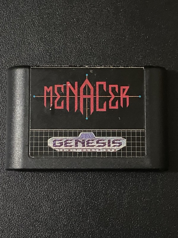 Menacer 6-Game Cartridge - Sega Genesis - Cartridge Only - Tested & Working