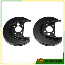 2x ANKERBLECH BREMSSCHEIBE HINTEN FÜR AUDI A...