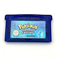 Cartuccia Pokemon Zaffiro Gameboy Advance Gba e Nintendo Ds Lite Originale ITA