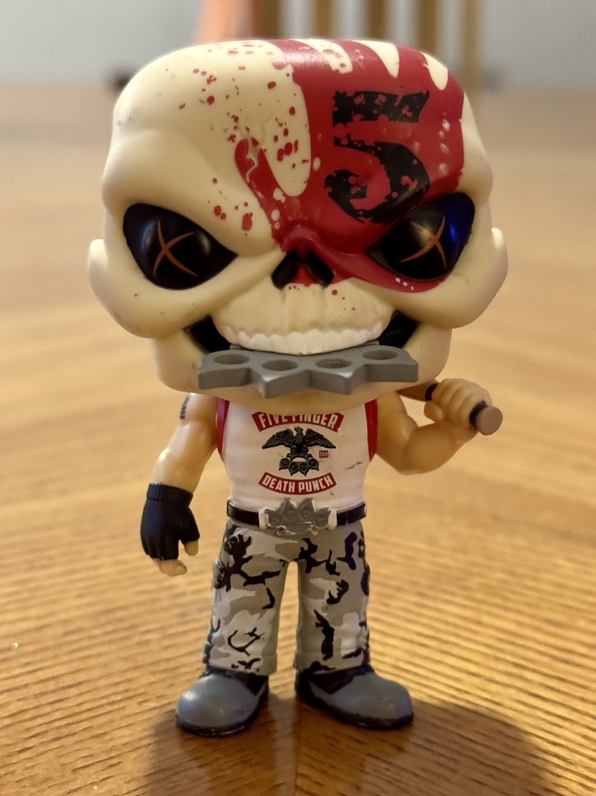 En Oferta Funko Pop! Vinyl Rocks Figure #260 Knucklehead Five Finger Death Punch Loose Oob