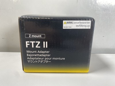Nikon FTZ II - F to Z Lens Mount Adapter - Black