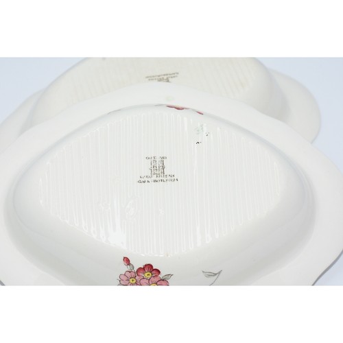 10.5" Oval Serving Bowls Gainsborough (Marlborough) by COPELAND SPODE - Set - Picture 8 of 10