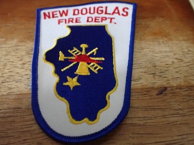 NEW DOUGLAS FIRE DEPARTMENT FIRE  ACADEMY OBSOLETE  SHOULDER PATCH BX 13 #3