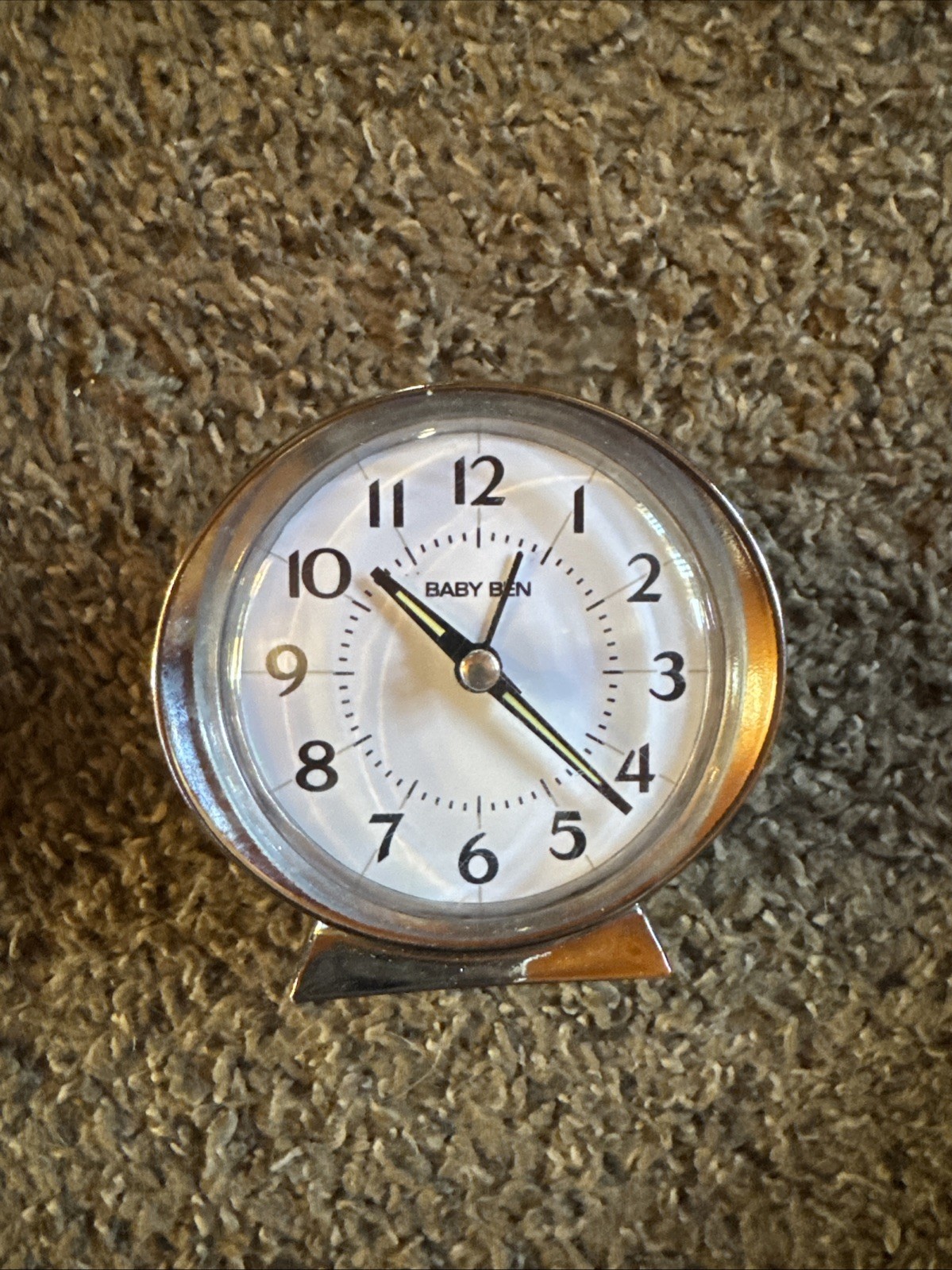 Vintage Westclox Baby Ben Wind Up Alarm Clock