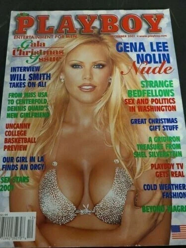 Vintage Playboy Magazine December 2001 Gala Christmas Issue Ex