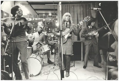 C2659/ The Fabulous Four Popgruppe aus Schweden Foto 30 x 21 cm 1965