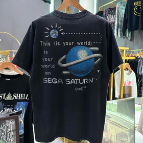 1995 Sega Saturn Washed T-Shirt Black L