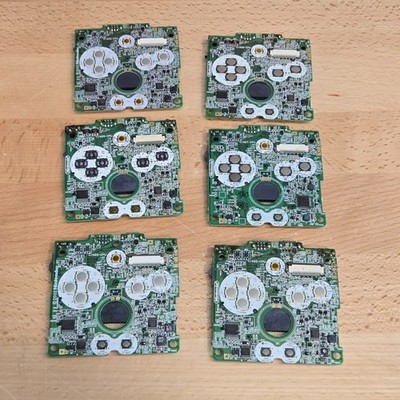Gameboy Advance SP Motherboard Lot of 6 For Parts Not Working