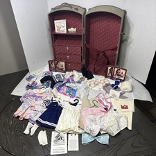 American Girl Samantha  s Steamer Trunk Wardrobe Closet Pleasant Company accesori
