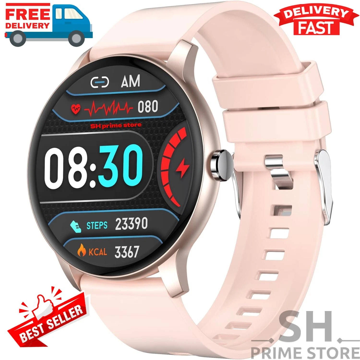 Smart Watch For Men/Women, Waterproof Smartwatch Bluetooth iPhone Samsung 2025