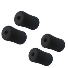 4PCS Foam Foot Pads for Bench Fitness Machines Tubediameter 22MM 130x70x22mm