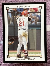 2002 Fleer Premium Sean Casey #188 Cincinnati Reds