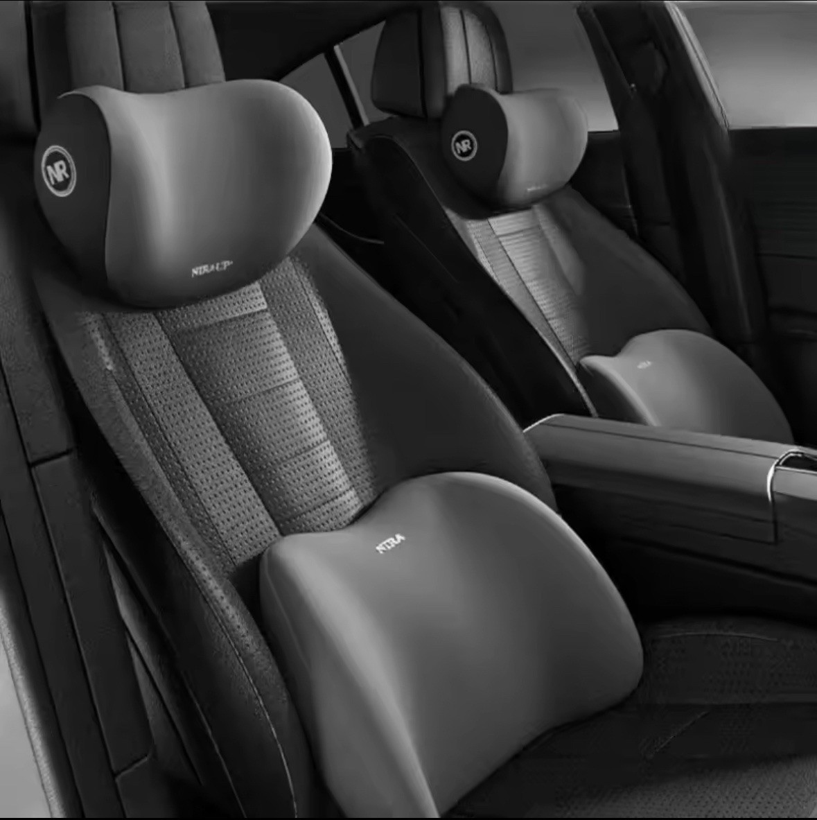 Lenden- und Nackenstützkissen Memory Foam für Auto Schmerzlinderin