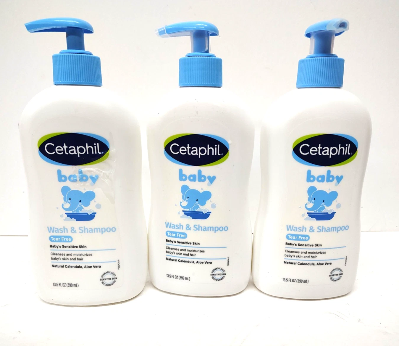 3 Pack Cetaphil Baby Wash & Shampoo with Natural Calendula Tear-Free 13.5oz ea
Opens in a new window