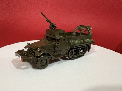 ROCO M3 Halbkettenfahrzeug H0 1:87 mit Kran und Geschütz, beklebt Französisch