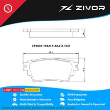 PREMIER Ceramic DB2634 Brake Pads For MITSUBISHI OUTLANDER PHEV ZM #CP2634