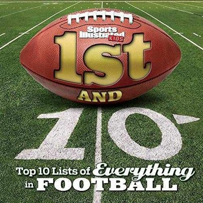 1st and 10: Top 10 Lists of - Hardcover, by The Editors of - Very Good