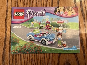 LEGO Friends Instruction Manuals Only 41013, 41027, 41028,41045, 41088, 41091