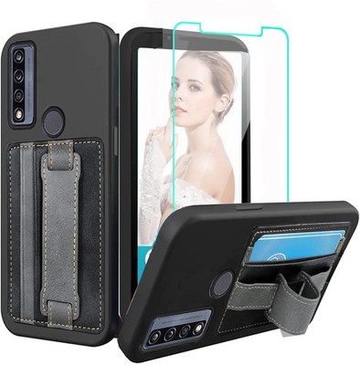 Alcatel TCL 4X 5G Case Insert card telescopic support Shock protection jacket