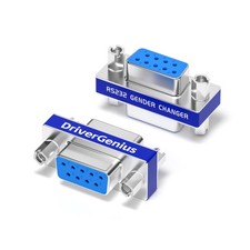 DriverGenius RD232F2F RS232 Serial DB9 Gender Changer, 9-Pin COM Port, Female...