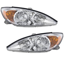 Headlight Set For 2002-2004 Toyota Camry Le Xle Models Left And Right