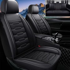 Car Seat Covers, front Seats, Waterproof Faux Leather Seat Protector