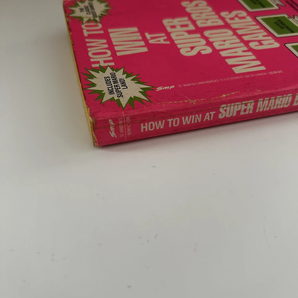 Vintage How To Win At Super Mario Bros. Paperback Video Game Guide Book - Image 4 of 4