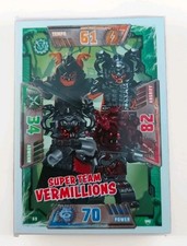 LEGO Ninjago SERIE 2 Sammelkarten - 69 - Super Team Vermillions - Schurken Karte