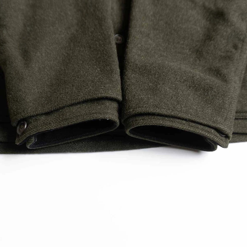 FILSON Mackinaw Cruiser Jacket Wool Green Men’s Size 38 Made in USA Pre-Owned - Image 3 of 4