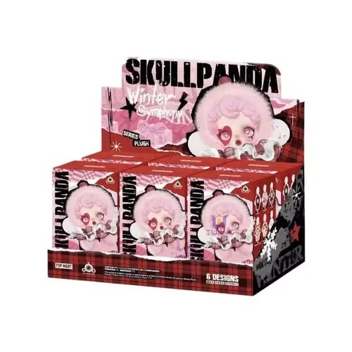 Skullpanda Winter Music Series Blind Box Pendant Plush Doll Mystery Box Toys Cut - Picture 7 of 10