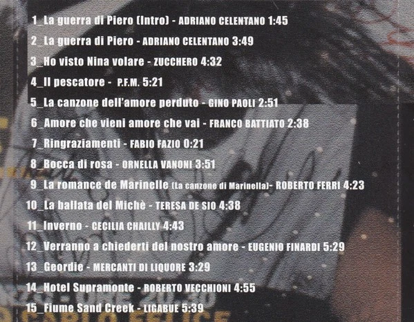 Faber Amico Fragile doppio cd (2003) - Immagine 4 di 4