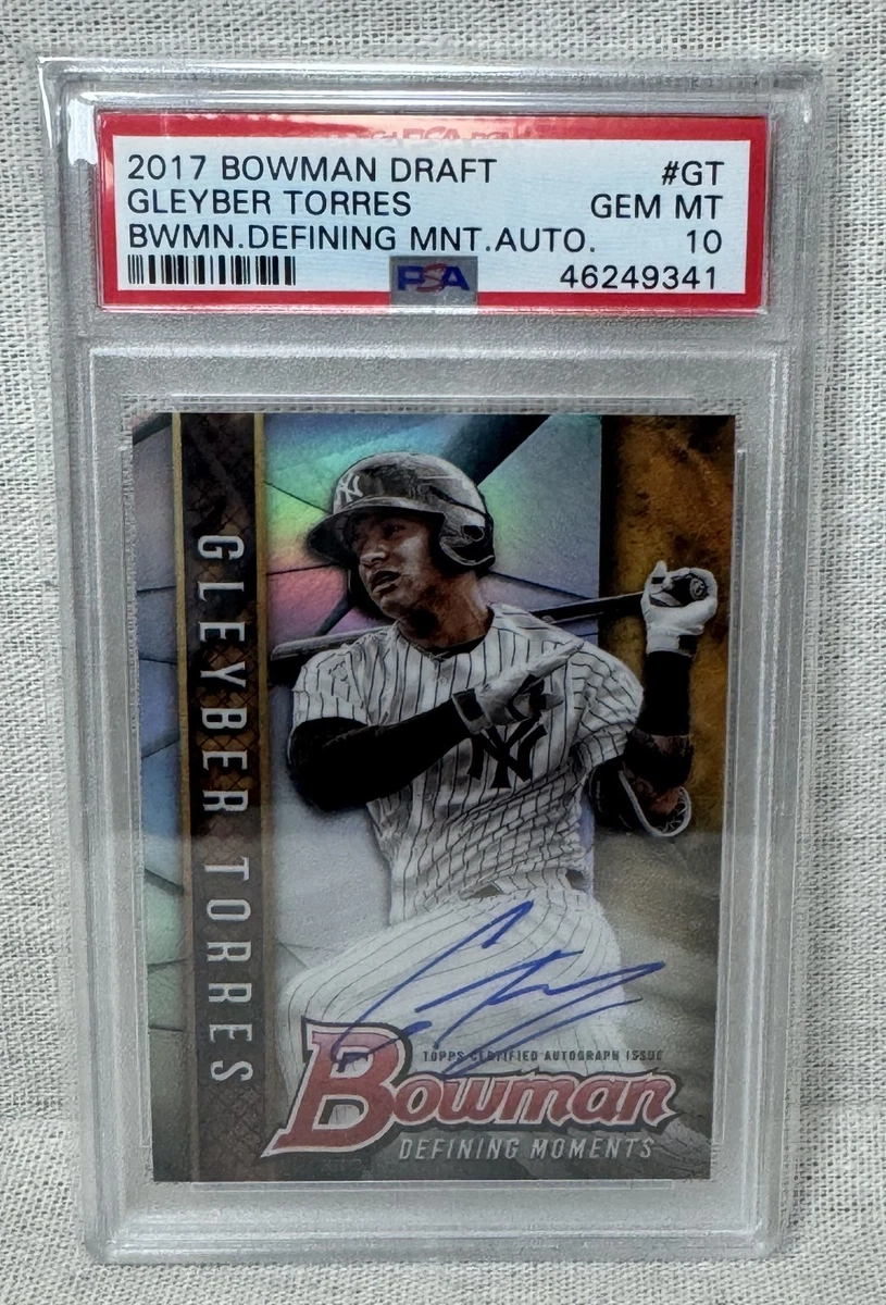 Bowman Gleyber Torres Baseball Sports Trading Cards & Accessories