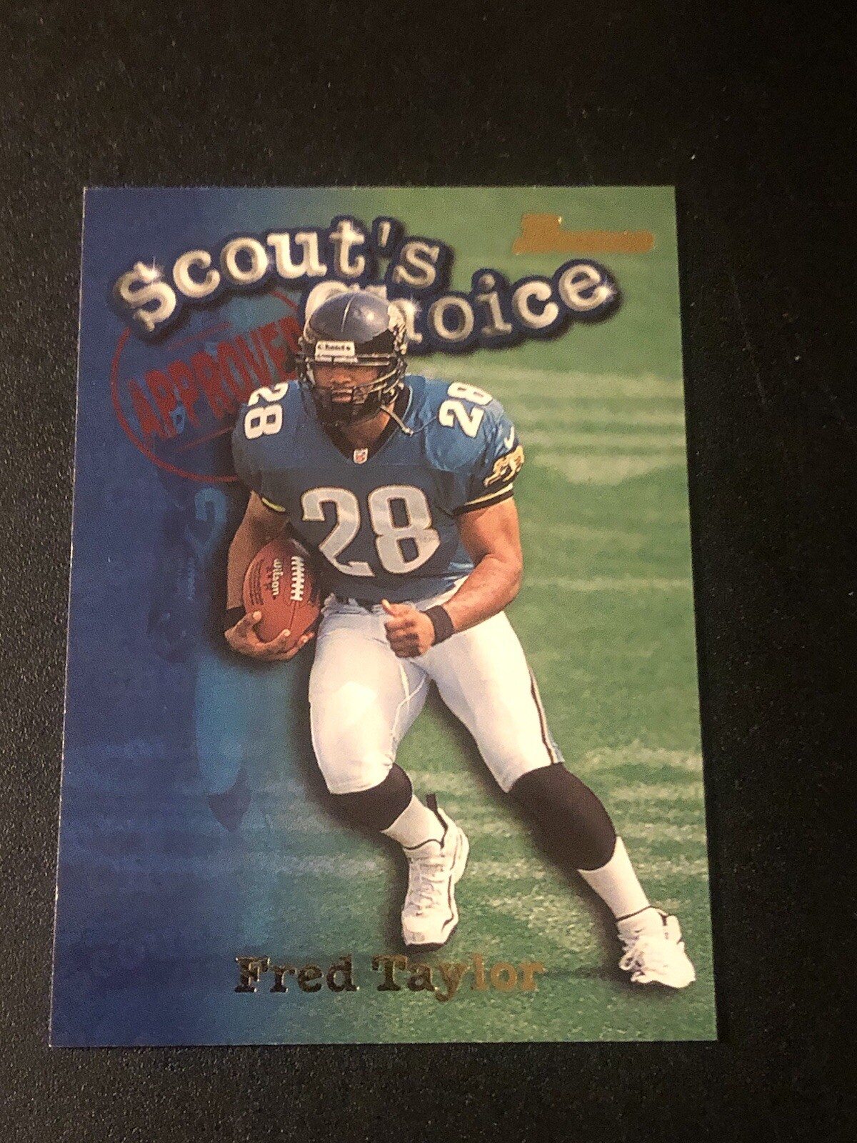 Fred Taylor Bowman Scout's Choice #SC9 Base