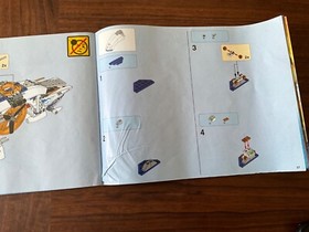 Lego Ninjago 70724 Instruction Manual Booklet only Ninja Copter