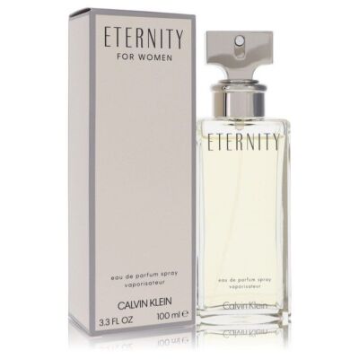 Eternity Eau De Parfum Spray 3.3oz/100ml Floral Fresh Classic Perfume Women