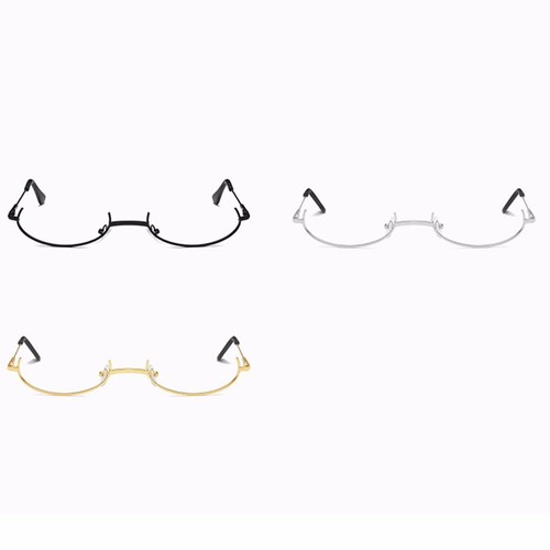 Frames Glasses Frame Photography Decoration Spectacle Frames Oval Glasses Frame - Picture 2 of 15