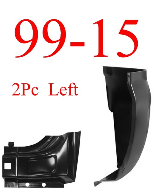 99 15 Left 2pc Super Duty Extended Cab Inner Jamb Corner Ford 99 15 Left 2pc Super Duty Extended Cab Inner Jamb Corner Ford F250