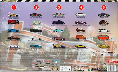 2024 Hot Wheels Boulevard 25 Car Factory Set | eBay