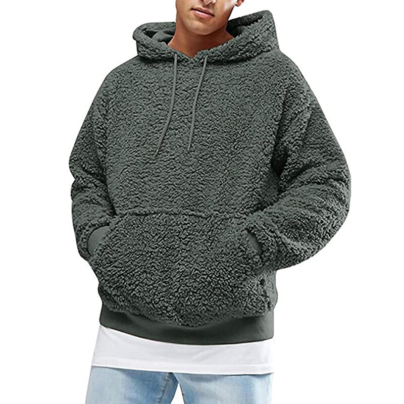 Fluffy Fleece Pullover Sweatshirts | eBay
