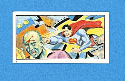 1967 1972 Primrose Confectionery Superman Acts Fast Made in England Card #2